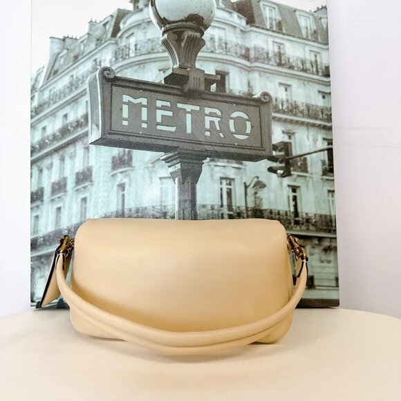 Coach C0772 Pillow Tabby Shoulder Bag 26 IN IVORY - Picture 3 of 7